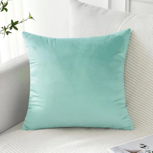 Miniatura 8 de Artscope Fundas de Almohada de Terciopelo de Lujo Fundas de Almohadas Cuadradas Decorativas Fundas de Cojines Suaves Sólidas para Sofá de Sala Sofá