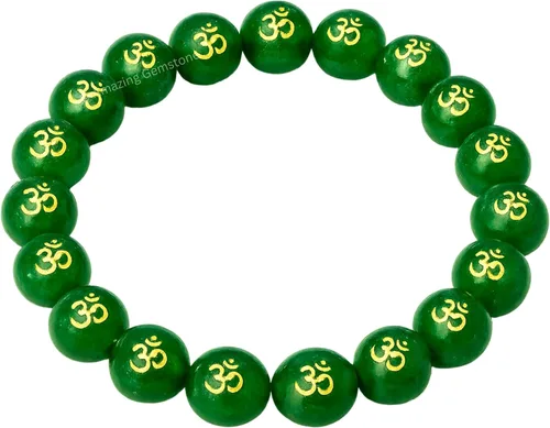 Miniatura 335 de Amazing Gemstone Pulsera de cristal para mujeres y hombres, pulsera de cristal curativo de protección, pulsera elástica con cuentas de piedras