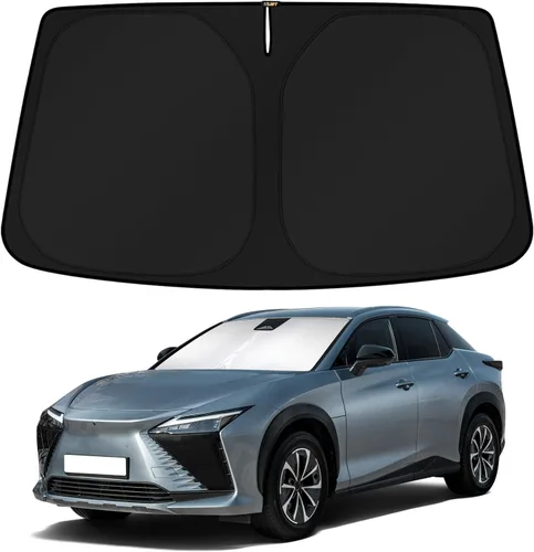 Miniatura 96 de KUST - Parasol plegable para parabrisas para Ford Ranger, accesorios 2019-2025 2026, parasol personalizado para ventana, protector solar plegable