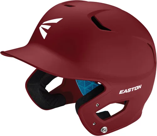 Miniatura 13 de Easton Z5 2.0 - Casco de bateo de béisbol Incluye protector de mandíbula reversible Negro