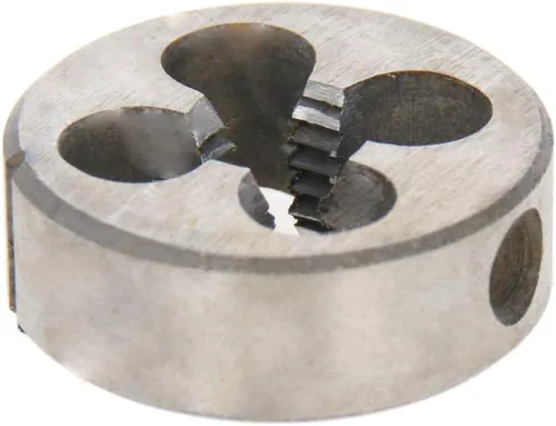 Miniatura 16 de Utoolmart Troquel de rosca de máquina de troquelado redondo métrico, troquel de roscado manual de rosca de máquina, M6 x 1 troquel de roscado