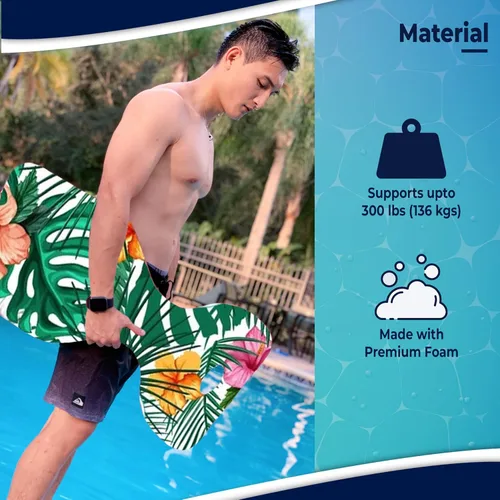 Miniatura 5 de VOS Phoenix Premium Water Solid Saddle Floats for Adults Ultra Buoyant, Comfortable Floating Seats for Pool, Beaches, Lakes, Water Parks