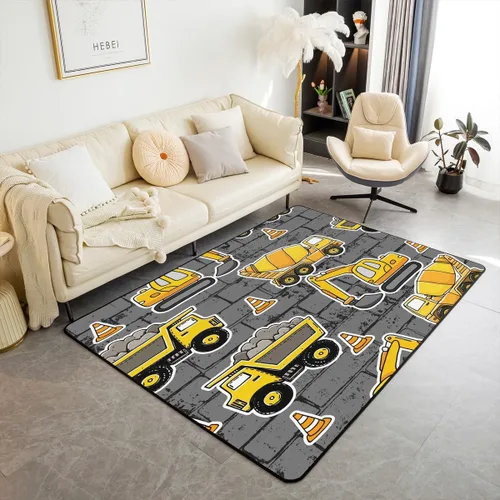 Miniatura 8 de Erosebridal Alfombra de motocross de 3 x 5 pies para mesita de noche, alfombra de motociclista para niños, adolescentes, motocicleta, deportes