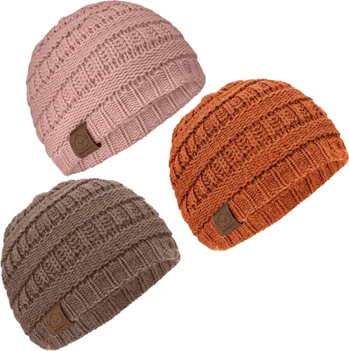 Miniatura 91 de KeaBabies 3-Pack Baby Beanies for Boys, Girls - Stretchy Knit Baby Hats, Cute Newborn