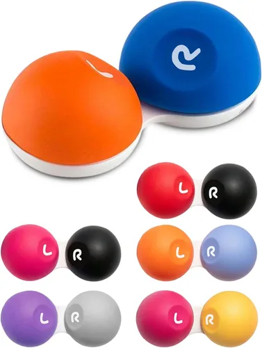 Miniatura 8 de SPORTS WORLD VISION 1 funda para lentes de contacto de agarre suave con exterior de goma antideslizante Estuche de almacenamiento de viaje