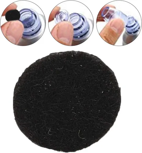 Miniatura 7 de 100 filtros de microdermoabrasión negros, 3 tamaños, filtro de algodón, almohadillas de filtrado redondas para máquina de belleza de eliminación