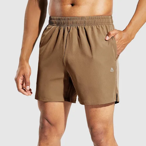 Miniatura 2 de Haimont Pantalones cortos deportivos para hombre de 5 pulgadas para gimnasio, deportes, entrenamiento activo con bolsillos, secado rápido