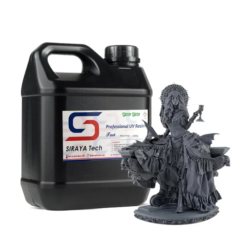 Miniatura 14 de Siraya Tech Resina de impresora 3D rápida similar a ABS de 405 nm, curado UV, no frágil, alta precisión, líquido de impresión 3D, resina