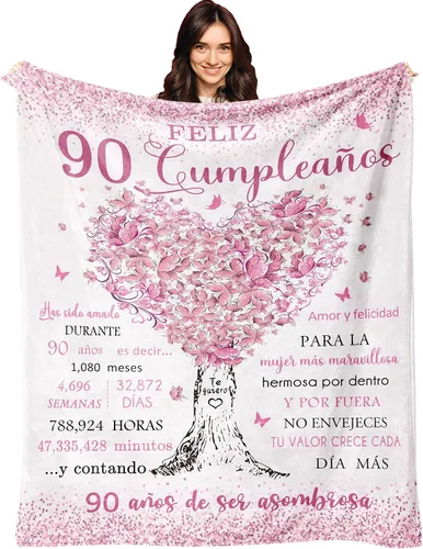 Miniatura 18 de XALAZY Regalos de 50 cumpleaños para mujeres, manta de 60"X50", regalos de 50 cumpleaños, ideas de regalos de 50 cumpleaños, regalos de cumpleaños