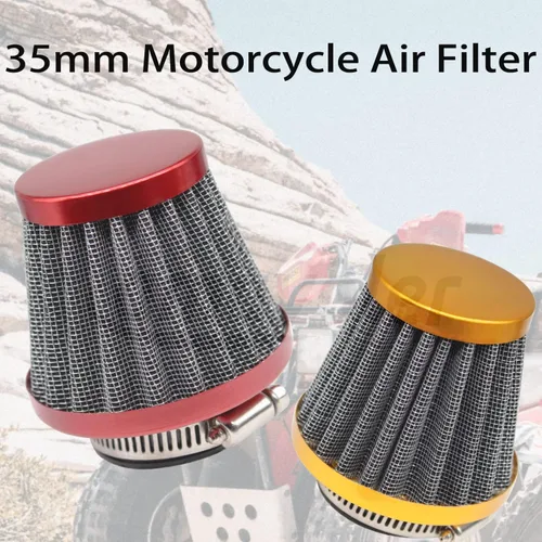 Miniatura 3 de Filtro de aire de 1.38 pulgadas (1.378 in) apto para 50cc 70cc 90cc 110cc 125cc ATV Dirt Pit Pocket Bike Go Kart ciclomotor, scooter, Motovox MVX70