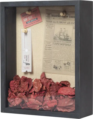 Miniatura 7 de Marco de Caja de Sombra 5x10 Caja de Exhibición de Caja de Sombra con Fondo de Lino para Premios, Objetos de Colección, Flores, Fotos, Recuerdos
