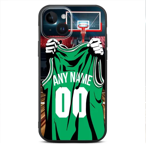 Miniatura 22 de Nombre y número personalizados de bricolaje – Camiseta de baloncesto de Oklahoma City – Funda de silicona líquida para iPhone 17 Air 16 15 Pro Max