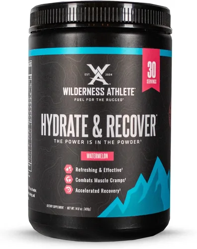 Miniatura 8 de Wilderness Athlete - Hidrata y recupera Mezcla de bebida líquida de electrolitos en polvo de hidratación - Recuperarse más rápido con Bcaas