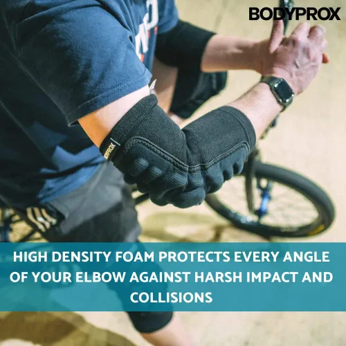Miniatura 6 de Bodyprox Almohadillas de protección para codos, 1 par, manga protectora para codo