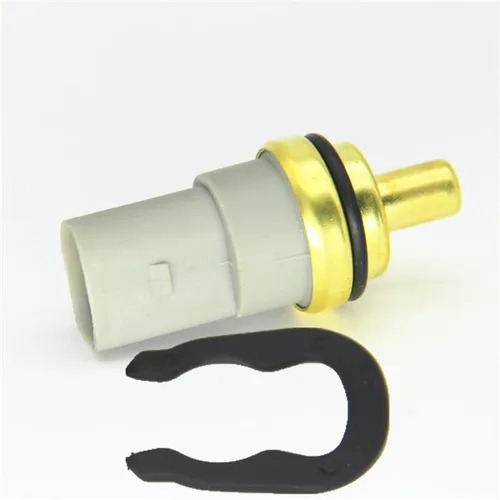 Miniatura 4 de 2 pines de calidad original fabricado en Alemania sensor de temperatura del refrigerante y clip y junta tórica 06A919501A 158-0784 para Audi A3 A4