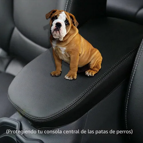 Miniatura 3 de INTGET Funda para reposabrazos de consola central para Toyota RAV4 2025, accesorios 2024 2023 2022 2021 2020 2019 de cuero para consola media, Negro