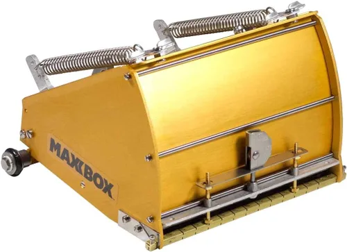 Miniatura 2 de TapeTech MaxxBox Power Assist - Caja plana para paneles de yeso de 7 a 10 a 12 pulgadas con mango extensor, bomba, relleno de caja