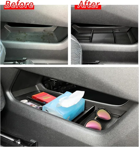 Miniatura 5 de SMABEE Bandeja organizadora de consola central inferior para Chevrolet Chevy Equinox 2025 2026, accesorios debajo de la consola central, organizador