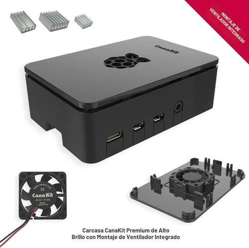 Miniatura 2 de CanaKit Raspberry Pi 4 4GB Kit Inicial PRO - 4GB RAM