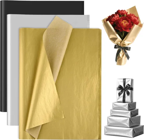 Miniatura 11 de PLULON 60 hojas de papel de seda rosa de San Valentín a granel, para bolsas de regalo, hojas de papel de seda para el hogar, cocina, manualidades