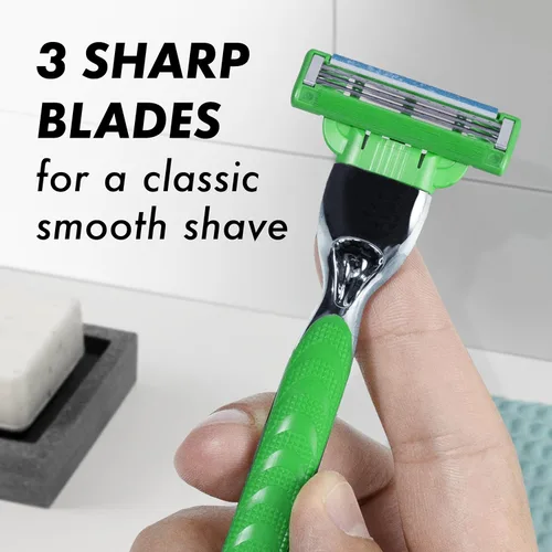 Miniatura 2 de Gillette Mach3 Sensitive - Recambios de cuchillas de afeitar para hombre, 20 unidades, diseñadas para pieles sensibles