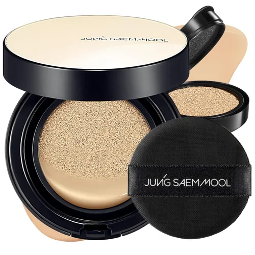 Miniatura 60 de JUNG SAEM MOOL [SPF] Cojín Esencial Skin Nuder (19 Pink Light) Recambio Incluido (0.98 Fl Oz) SPF50 Espectro Amplio Acabado Natural