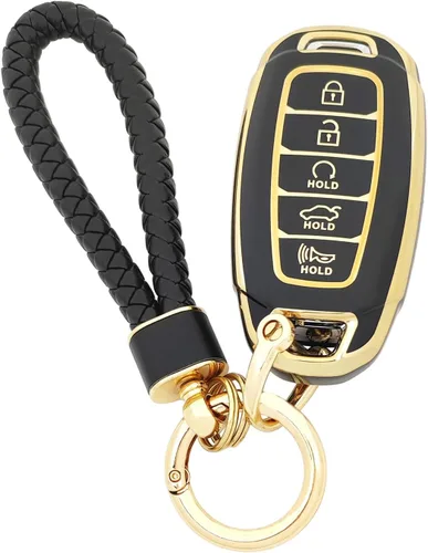 Miniatura 48 de Funda para Llavero de Coche Llavero Funda de Llave de TPU Suave Carcasa de Protección Portallaves Accesorios