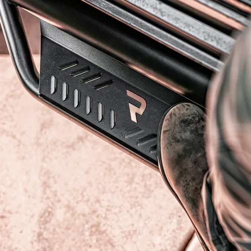 Miniatura 6 de N-Fab Podium SS - Escalones de acero inoxidable pulido, rueda a rueda con acceso a la cama, HPF17105CC-6-SS Compatible con Ford F-250/F-350 Super