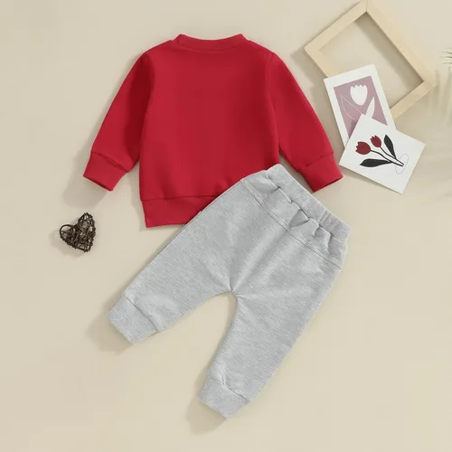 Miniatura 227 de Adobabirl Conjunto de sudadera y pantalones de Halloween para bebé, sudadera y pantalones con parche de calabaza para Halloween, otoño, ropa de bebé