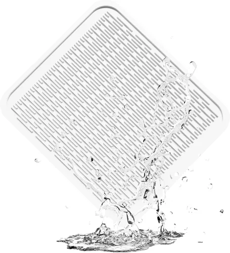 Miniatura 19 de ZLR 2 bandejas de silicona para fregadero (6 x 12 pulgadas/6.024 x 12.008 in) - Soporte estrecho para esponja para encimera de cocina - Tapete Negro