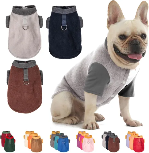 Miniatura 6 de FabriCastle Suéteres pequeños para perros, paquete de 3 prendas para perros y gatos, chaquetas suaves y cálidas para perros XXS XS S y S, disfraces