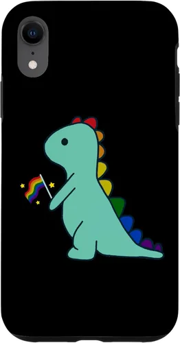 Miniatura 25 de Funda para iPhone 12/12 Pro LGBTQ Allysaurus Dinosaur Rainbow Flag Ally Gay Pride Month