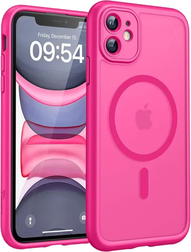 Miniatura 158 de TOCOL Funda magnética 3 en 1 para iPhone 14 Pro, mejorada [protección completa de cámara] con 2 protectores de pantalla, funda de grado militar Azul