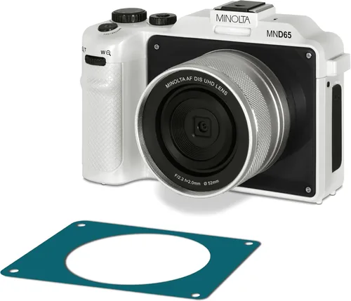 Miniatura 9 de Minolta Cámara digital: fotos de 56MP, video 4K 60FPS, diseño selfie de doble lente, zoom 18X, Wi-Fi, captura RAW/JPEG, LCD de 3 pulgadas, cámara
