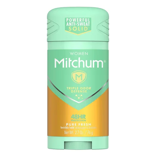 Miniatura 2 de Mitchum Antitranspirante y desodorante invisible sólido 48HR para mujer, Pure Fresh, 2.7 onzas, paquete de 6
