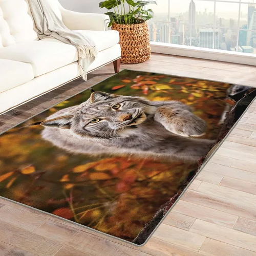 Miniatura 45 de Alfombra de camión monstruo y decoración del hogar, alfombra de 5 x 8 pies, alfombras para niños, alfombra para sala de estar, dormitorio, alfombra