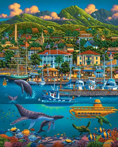 Miniatura 2 de Dowdle Jigsaw Puzzle - Maui - 500 piezas