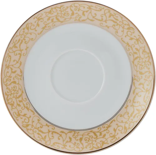 Miniatura 9 de Mikasa Parchment - Juego de vajilla de 40 piezas, servicio para 8, platos de porcelana duraderos, cuencos y tazas con diseño contemporáneo, apto