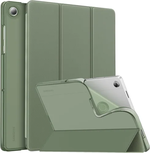 Miniatura 16 de MoKo Funda compatible con Samsung Galaxy Tab A7 Lite de 8.7 pulgadas 2021 (SM-T225/T220/T227), funda inteligente delgada y ligera con triple soporte