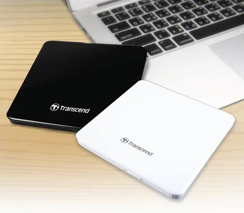 Miniatura 5 de Transcend Unidad óptica portátil extra delgada del escritor de DVD de 8K (TS8XDVDS-K)