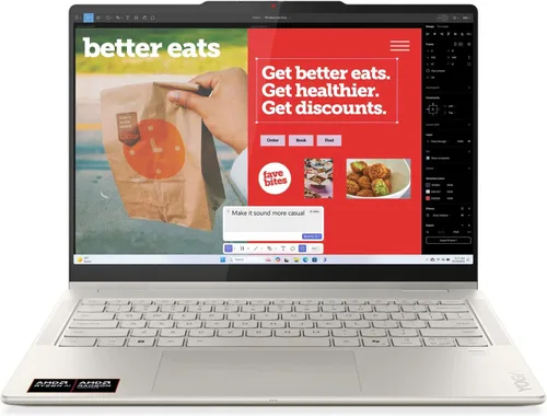 Miniatura 3 de Lenovo Yoga 7 2 en 1 Laptop 14AKP10 - AMD Ryzen AI 5 340 Copilot PC - Pantalla táctil OLED WUXGA de 14 pulgadas, memoria de 16 GB, SSD de 1 TB