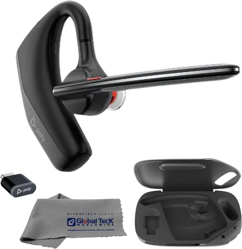 Miniatura 14 de Poly Voyager Legend 50-M - Auriculares Bluetooth, funda de carga, cancelación de ruido alimentada por IA, tecnología WindSmart de 4 micrófonos