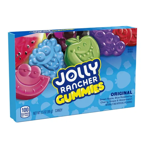 Miniatura 3 de JOLLY RANCHER Gummies - Caja de dulces con sabor a fruta original, 3.5 onzas