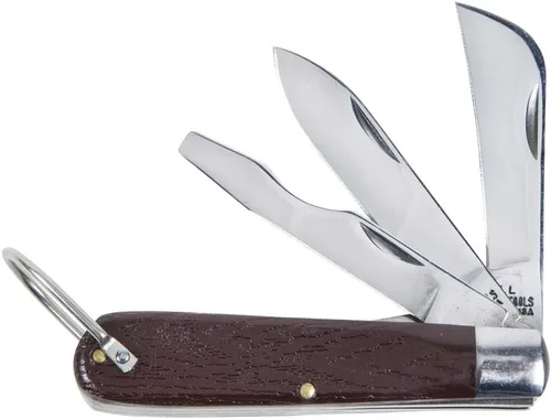 Miniatura 2 de Klein Tools 1550-6 - Navaja de bolsillo de 3 hojas con destornillador