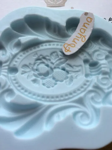 Miniatura 4 de Marco de fotos victoriano sugarcraft molde de silicona Cameo goma pastel decoración europea fondant cupcake decotions nivel arriba diy Borde