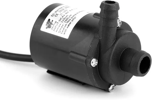Miniatura 6 de Bomba de agua sumergible sin escobillas de 6 V, alimentada por USB, tasa de 150 L/H, para refrigeración de acuarios y computadoras