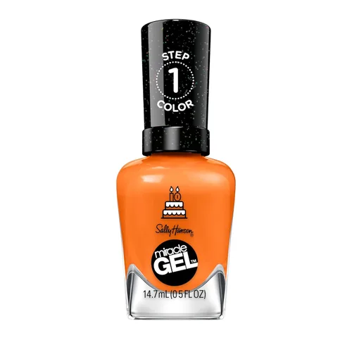 Miniatura 32 de Sally Hansen Miracle Gel Neons Esmalte de uñas de calidad de salón Fórmula similar a gel, sistema de dos pasos, no necesita luz UV, larga duración