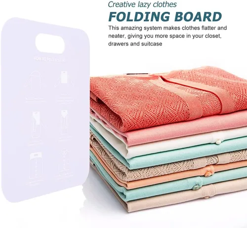 Miniatura 6 de Alipis 3 piezas de tabla de ropa, carpeta de camisetas plegables para adultos, camisetas plegables para adultos, disfraces para adultos, disfraces