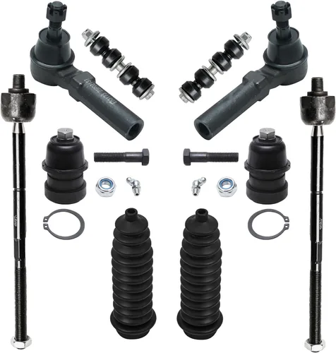 Miniatura 67 de Detroit Axle – Kit de suspensión delantera para Hyundai 2013-2018 Santa Fe 2 enlaces de barra de estabilizador 4 varillas de amarre interiores