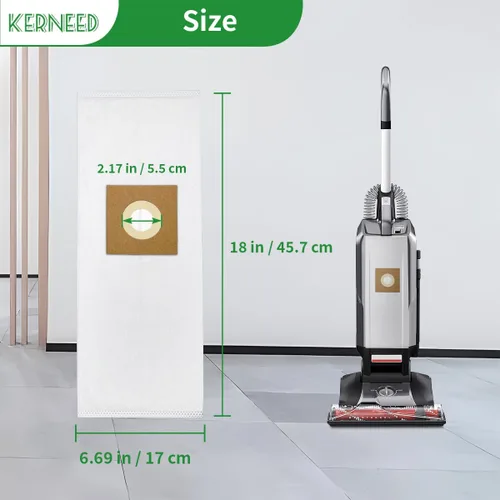 Miniatura 3 de Paquete de 8 bolsas de vacío HEPA tipo Y para aspiradoras Hoover WindTunnel de estilo vertical Y, Z, YZ, piezas de repuesto 4010100Y